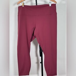 NWOT Lululemon Wunder Under High-Rise Tight 25" *Full-On Luxtreme Chianti